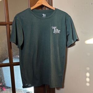 Miller Lite Embroidered Tee! Men’s XS